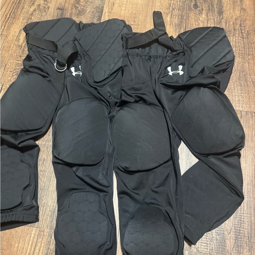 Under Armour Kids Black Padded Football Pants